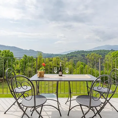 360 Casa Panoramica Immersa Nel 150 Mq Vakantiehuis Cossogno
